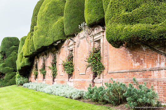 Powis Castle in Wales