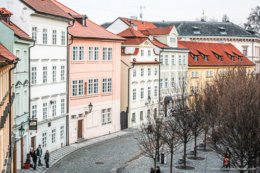 Square with Colorful Buildings in Mala Strana