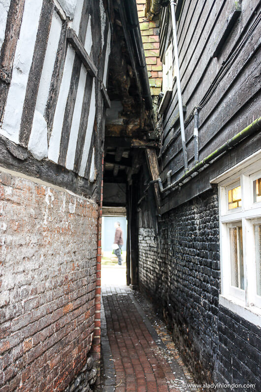 Narrow Passage in Rye