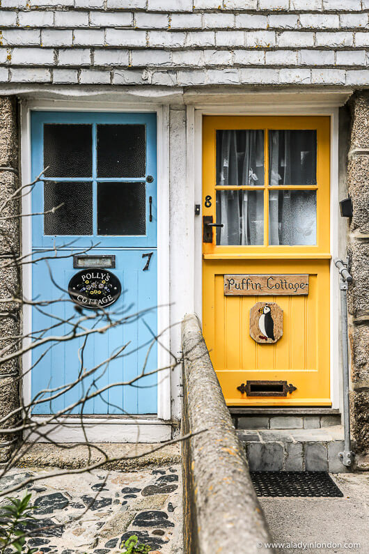 Cottages in St Ives, Cornwall