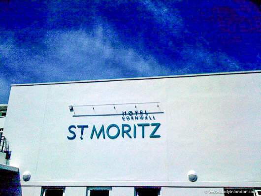 St Moritz Hotel in Cornwall, England