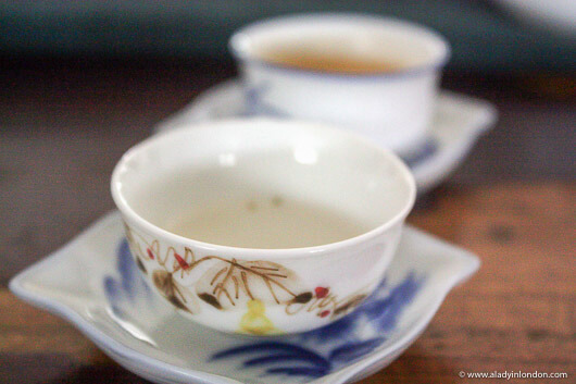 Cups of tea at Teanamu Teahouse