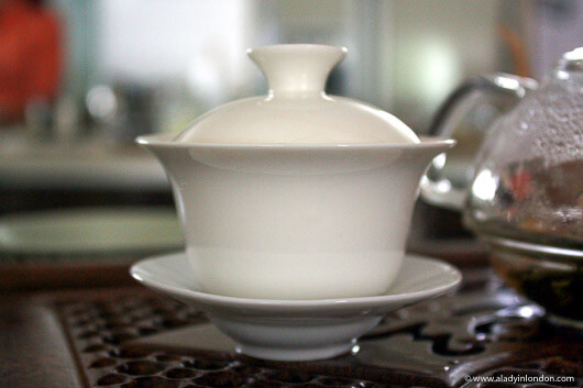Teacup with lid at Teanamu Teahouse
