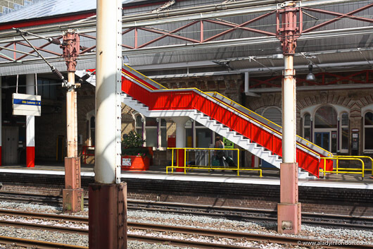 British Train Station