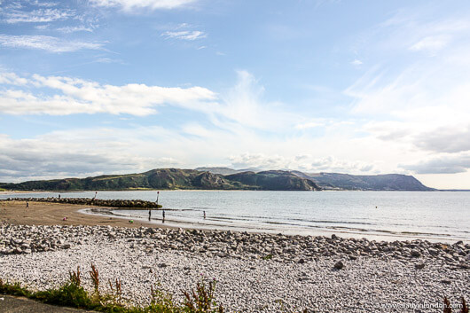 Western Beach in Llandudno, Wales