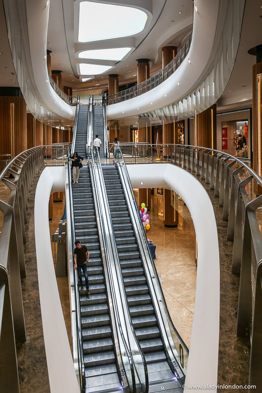 Escalator in Baku