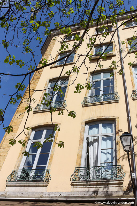 Yellow Building in Lyon