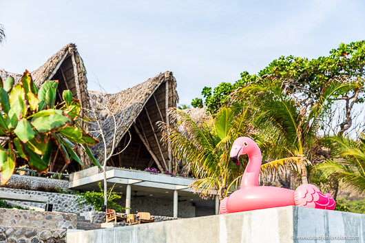 Pool at Puro Surf in El Salvador