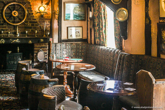 Pub in Paglesham, Essex