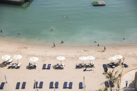 Beach at Four Seasons Hotel Doha, Qatar
