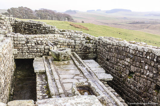 Housesteads Roman Fort on Hadrian's Wall