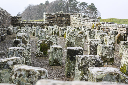 Housesteads Roman Fort on Hadrian's Wall