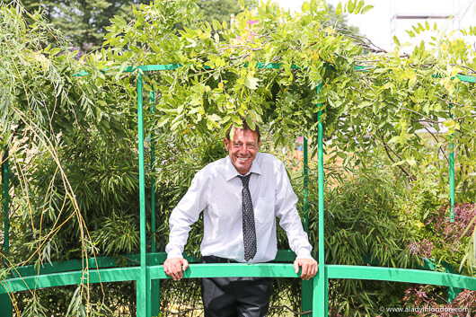 James Priest at the Hampton Court Palace Garden Festival