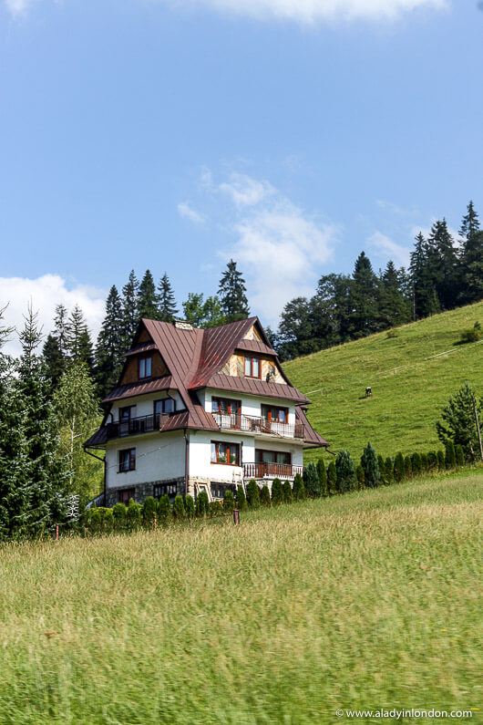 House in Zakopane, Poland