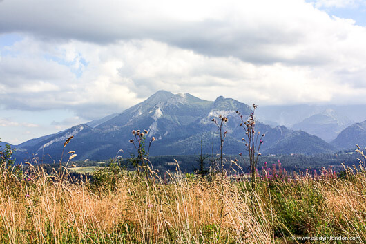 Mountains in the High Tatras in Slovakia