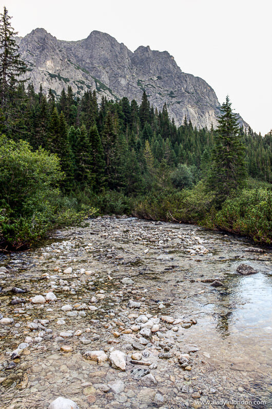 High Tatras mountains in Slovakia
