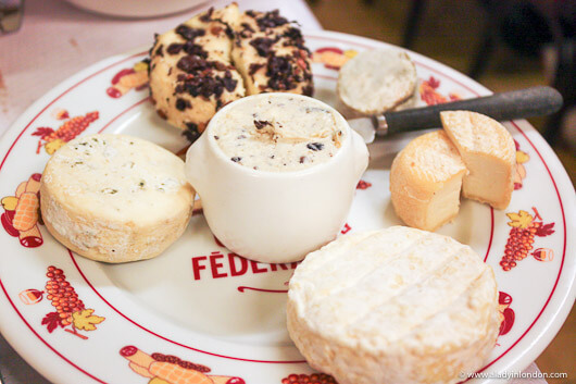 Cheese Plate in Lyon