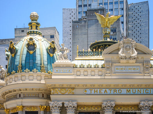 Municipal Theater in Rio de Janeiro, Brazil