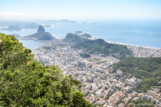 Rio de Janeiro as seen from the Christ the Redeemer Statue