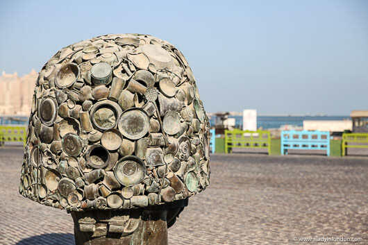 Sculpture in Doha, Qatar
