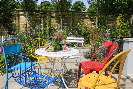 Colorful Chairs at the Hampton Court Palace Garden Festival
