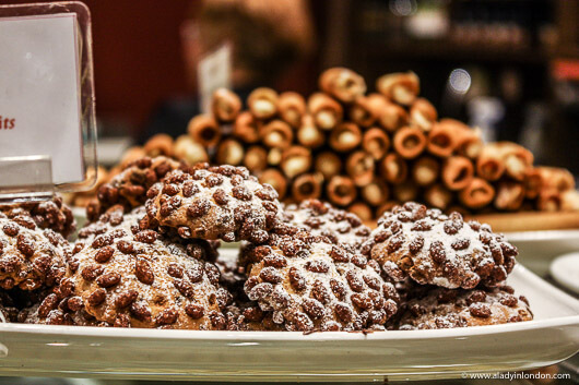 Pastries at Westfield Stratford City in London