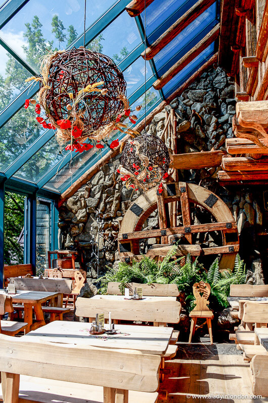 Restaurant in Zakopane, Poland