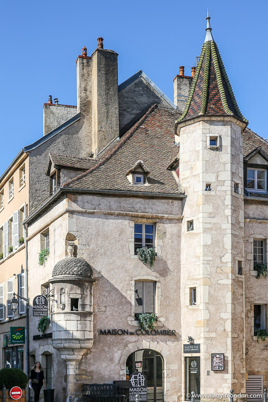 Buildings in Beaune, France