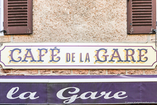 Cafe de la Gare Restaurant in Burgundy