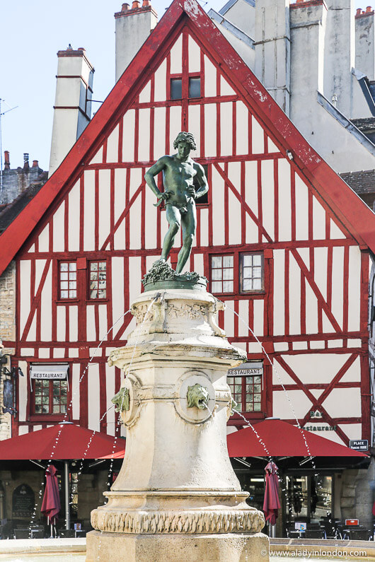 Fountain in Dijon, Burgundy