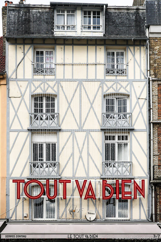 Restaurant in Dieppe, Normandy