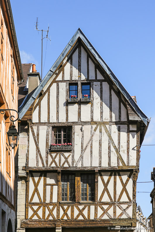 Medieval House in Dijon, Burgundy