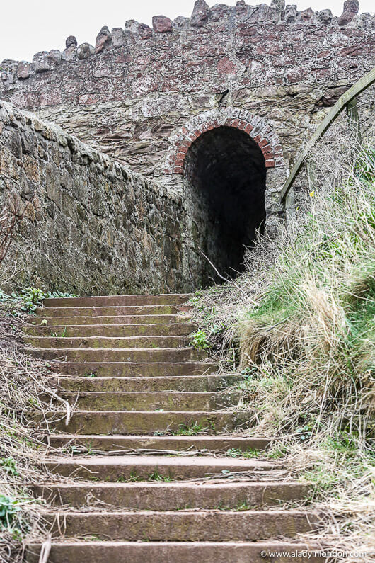 Coastal Path with Steps, Dunbar, Scotland