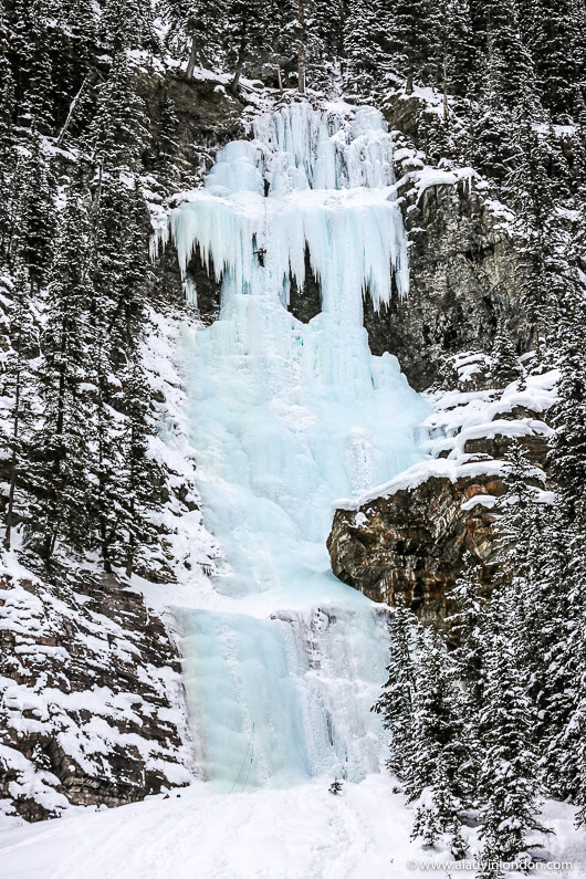 Frozen Waterfall, Lake Louise