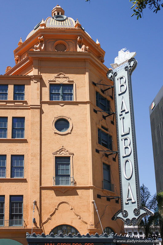 Balboa Theater in San Diego