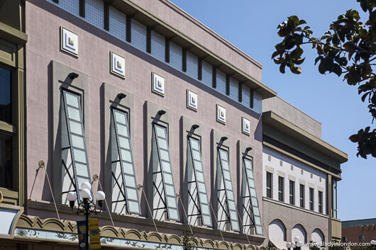 Building in the Gaslamp Quarter, San Diego