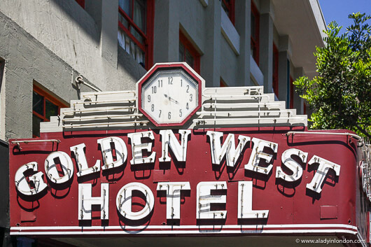 Golden West Hotel in the San Diego Gaslamp Quarter