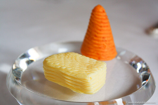 Butter at Helene Darroze at the Connaught in London