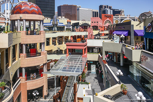 Horton Plaza Mall in San Diego