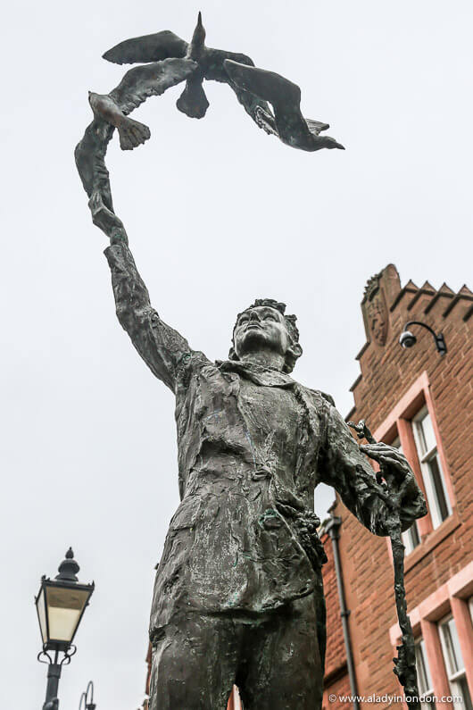 John Muir Statue, Dunbar, Scotland