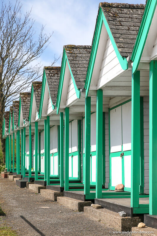Beach Huts, Langland Bay, Wales