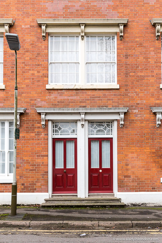 Red Doors in Leicester