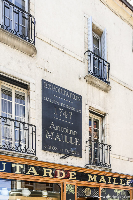 Maille Mustard Shop in Dijon, Burgundy
