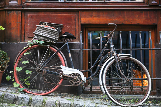 Bike in Honfleur, Normandy