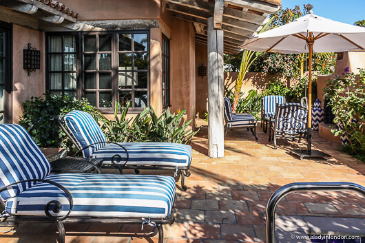 Terrace at Rancho Valencia Hotel