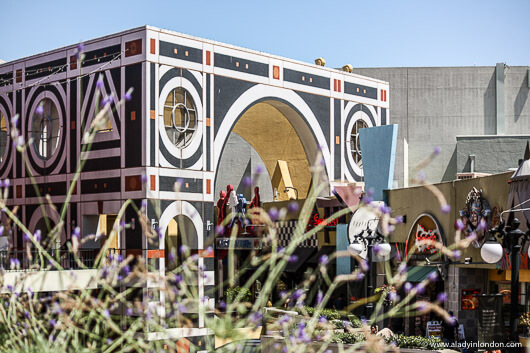 Horton Plaza in the San Diego Gaslamp Quarter
