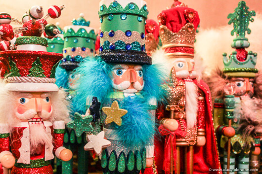 Nutcrackers at Christmas in San Francisco
