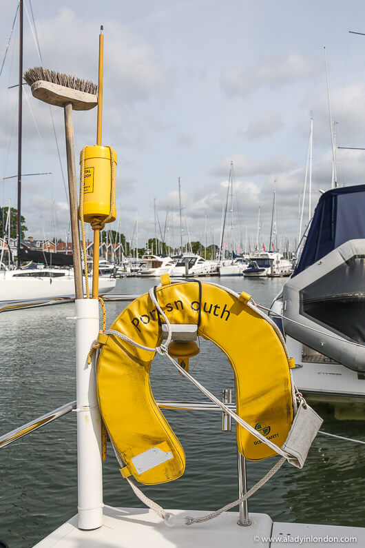Sailboat in Southampton Harbor