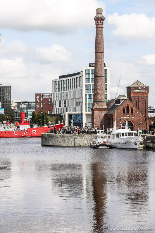 Albert Dock in Liverpool, England