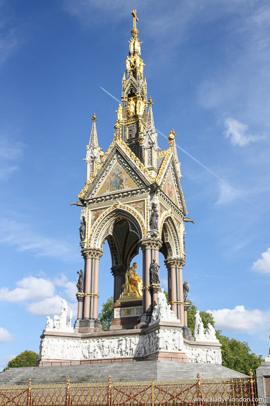 Albert Memorial in Hyde Park